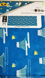Japan-theme hand towels: Mt. Fuji.  Sushi. Onigiri.     100% cotton.    Set of Five for one low price.