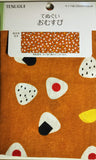 Japan-theme hand towels: Mt. Fuji.  Sushi. Onigiri.     100% cotton.    Set of Five for one low price.