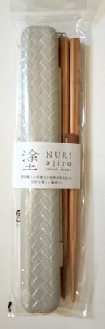 Chopstick Portable Set: "Nuri Ajiro" Ecological pocket set for business lunches or outdoor activities