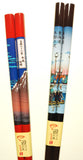 Japanese cool Nippon images chopstick set: Cool Japanese scenes from traditional art