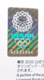 Official 2020 Tokyo Olympic keychain in hologram-equipped package. Direct from Japan!